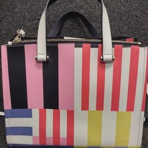 RARE Kate Spade Kyra Flagstripe Purse